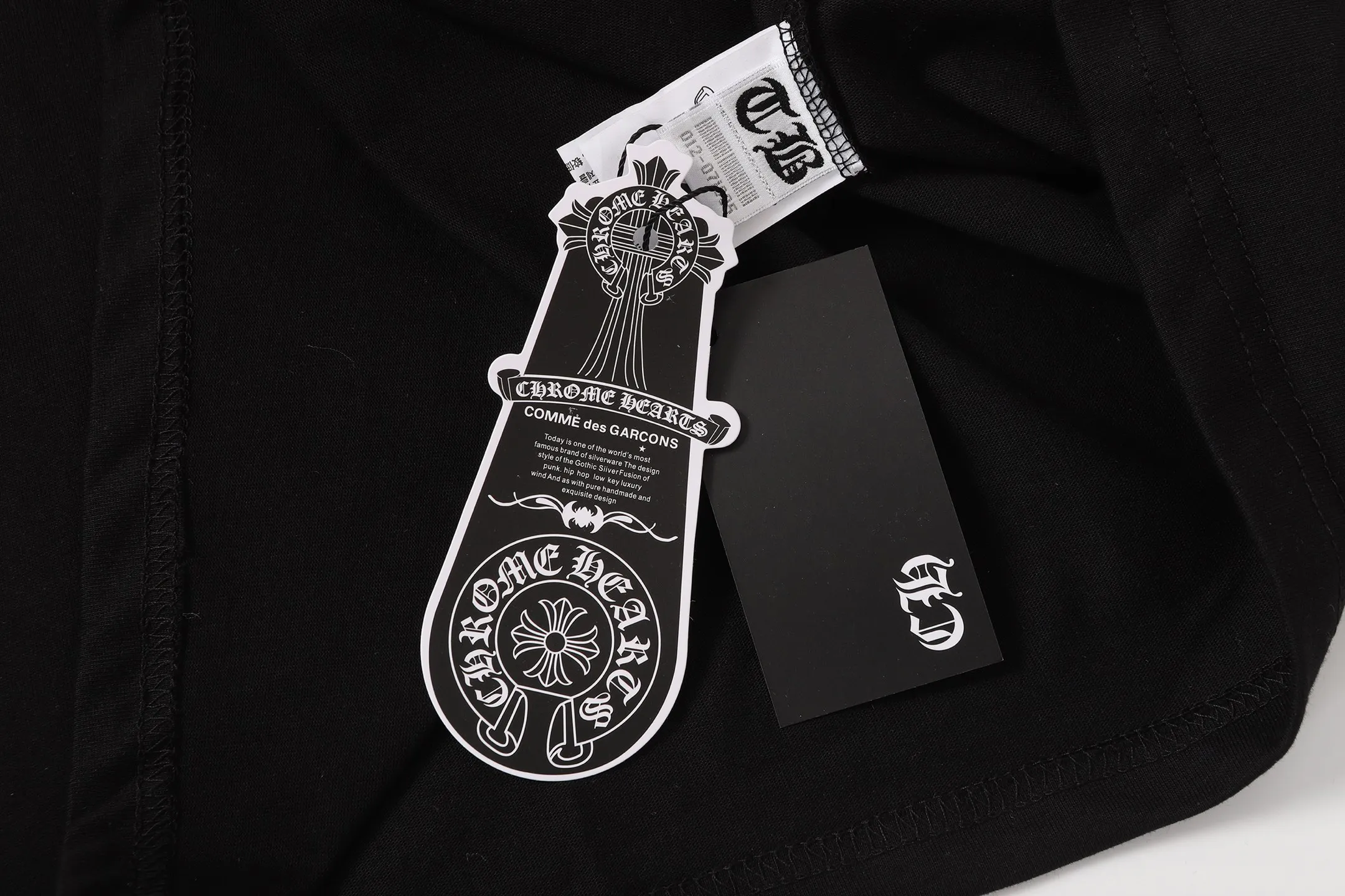 #2267 90 Chrome Hearts/ ✝️ T Quality Colour：Black White Size: S M L XL